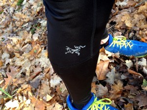 The Arc'teryx Stride Tight also excels in much softer conditions!