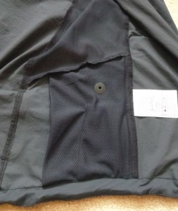 Small pocket with headphone port