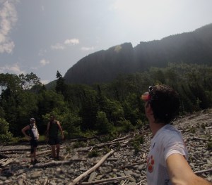 Cliffs rising above the shore of Lake Superior - probably my favourite spot in Ontario