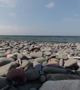The vast expanse of Lake Superior