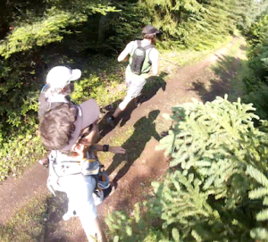 Easy trails and lots of laughs into Sawyer Bay