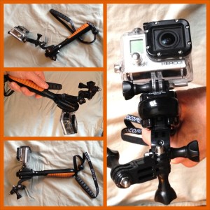 My typical GoScope Clutch running setup.