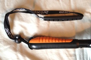 GoScope Clutch rubber grip and lanyard