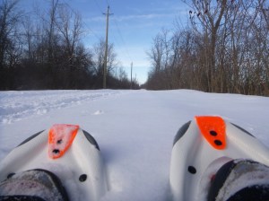 I don't mind Mother Nature's wrath so much when she provides fresh snow to play in.