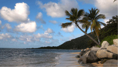 Away from it all... but maybe time for a nice little beach run!