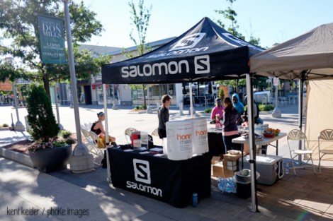 HoneyMaxx kept the runners hydrated with an all-natural honey-based sports and exercise drink.