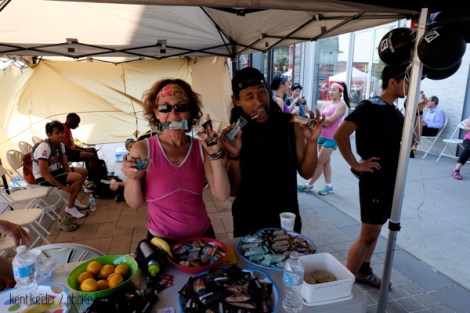 Clif Bar fuelled all the runners pre- and post-run